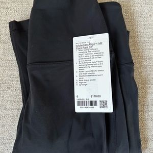 Lululemon align HR flare pant 32”